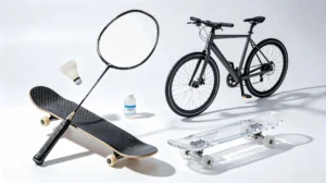 Carbon fiber composite sports equipment with G-M032W epoxy curing agent